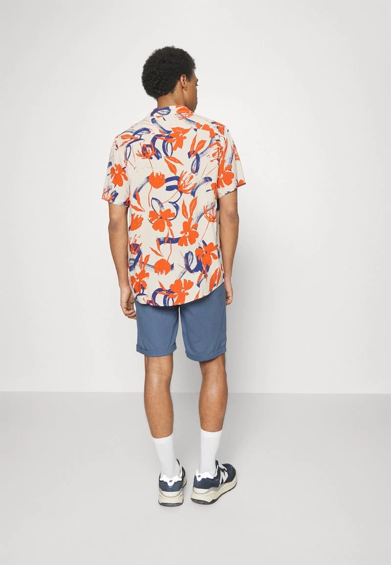 Pier One LINEN BLEND DRAWCORD SHORTS - Shorts - Blue – Bild 3