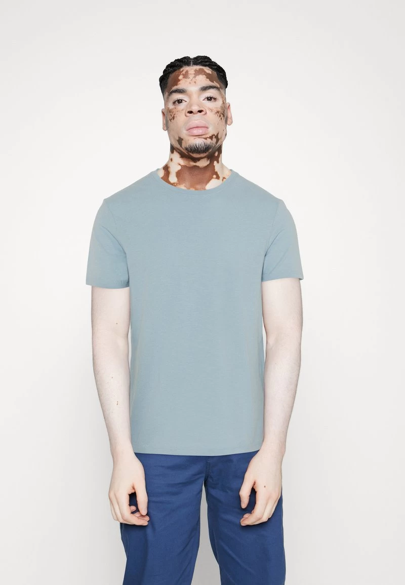 Pier One T-Shirt Basic - Light Blue/yellow/mint – Bild 2