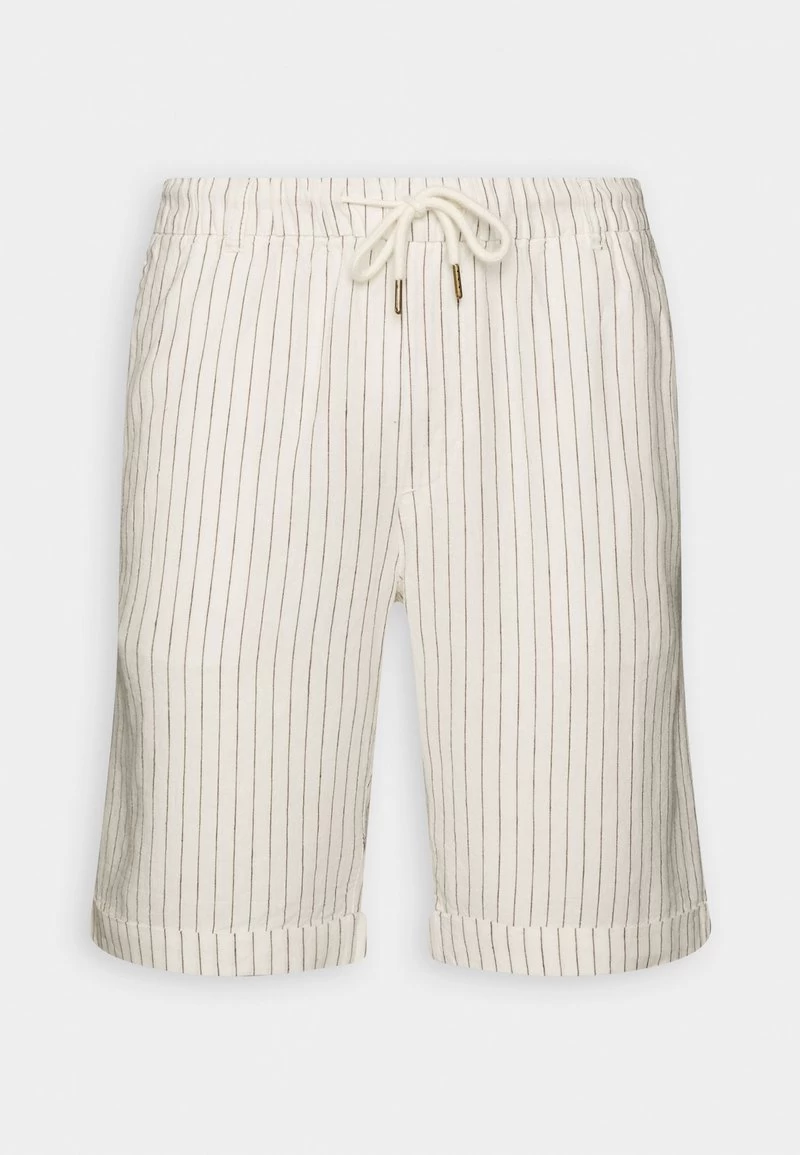 Pier One LINEN BLEND DRAWCORD SHORTS - Shorts - Off-white