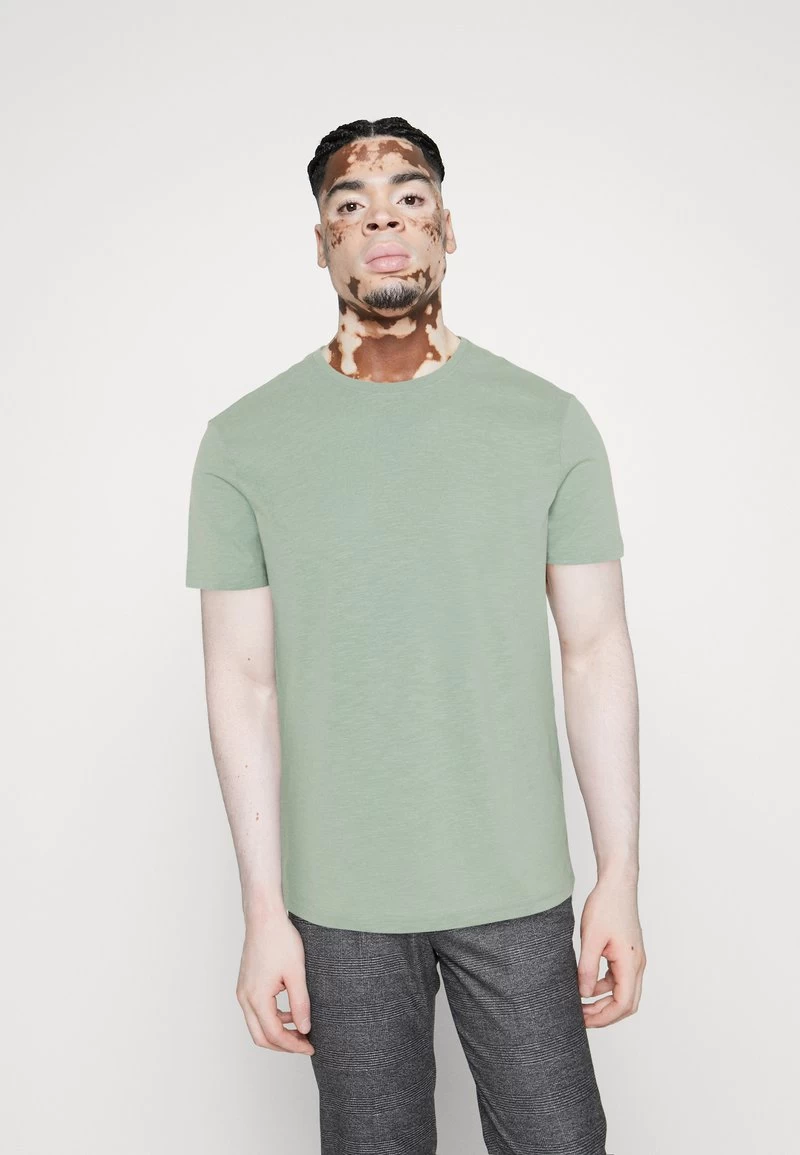 Pier One T-Shirt Basic - Light Blue/yellow/mint – Bild 5