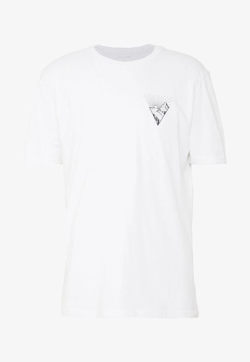 Pier One T-Shirt Print - White – Bild 5