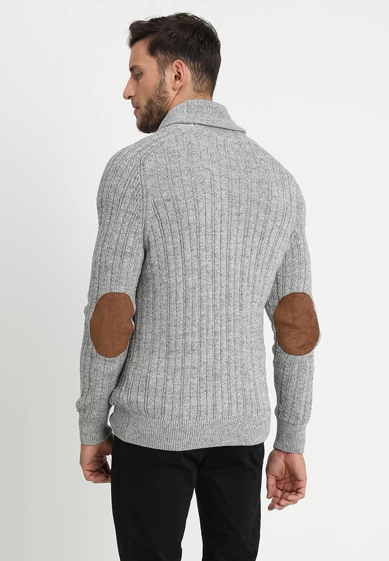 Pier One Strickjacke - Mottled Dark Grey – Bild 3