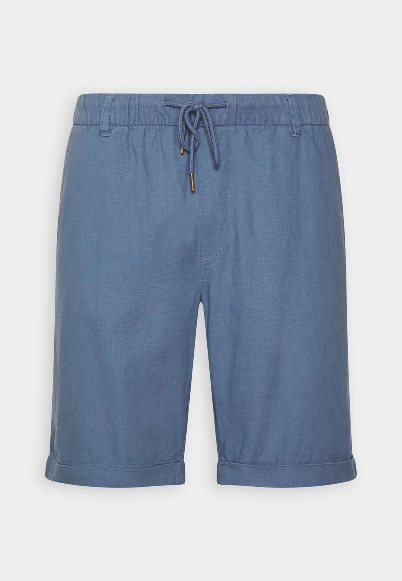 Pier One LINEN BLEND DRAWCORD SHORTS - Shorts - Blue – Bild 4