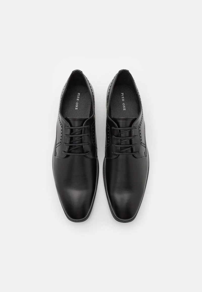 Pier One UNISEX - Schnürer - Black – Bild 4