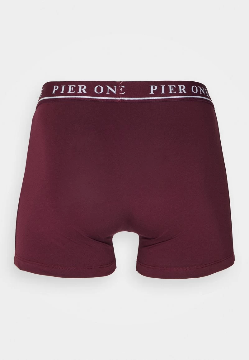 Pier One 5 PACK - Panties - Bordeaux/mottled Grey – Bild 3