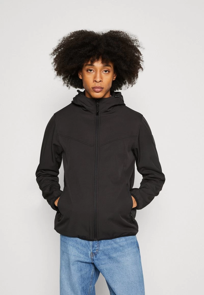 Pier One Regenjacke / Wasserabweisende Jacke - Black