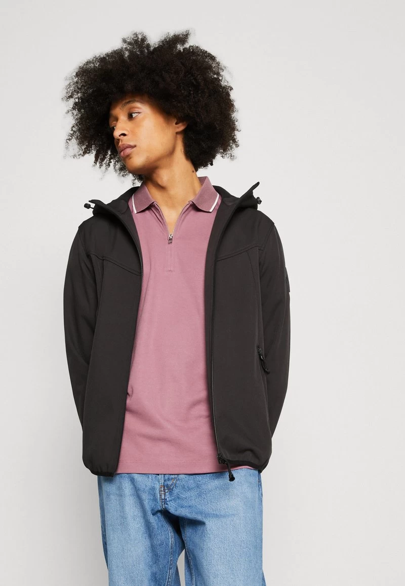 Pier One Regenjacke / Wasserabweisende Jacke - Black – Bild 4