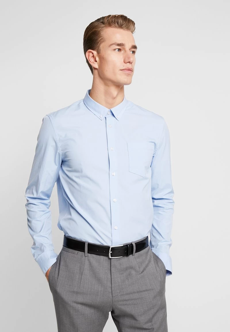 Pier One 2 PACK - Businesshemd - White/light Blue – Bild 2