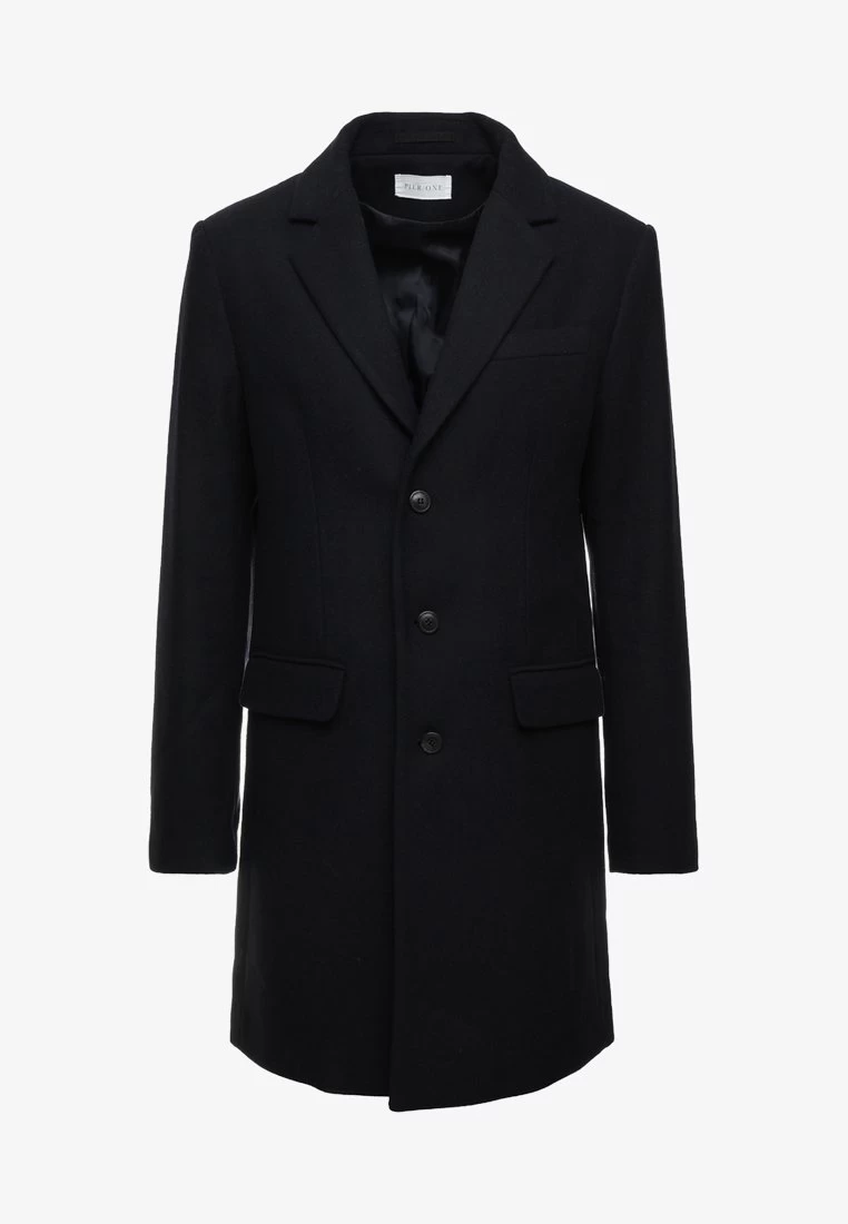 Pier One Klassischer Mantel - Dark Blue – Bild 4