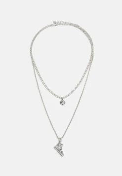 Pier One UNISEX 2 PACK - Halskette - Silver-coloured