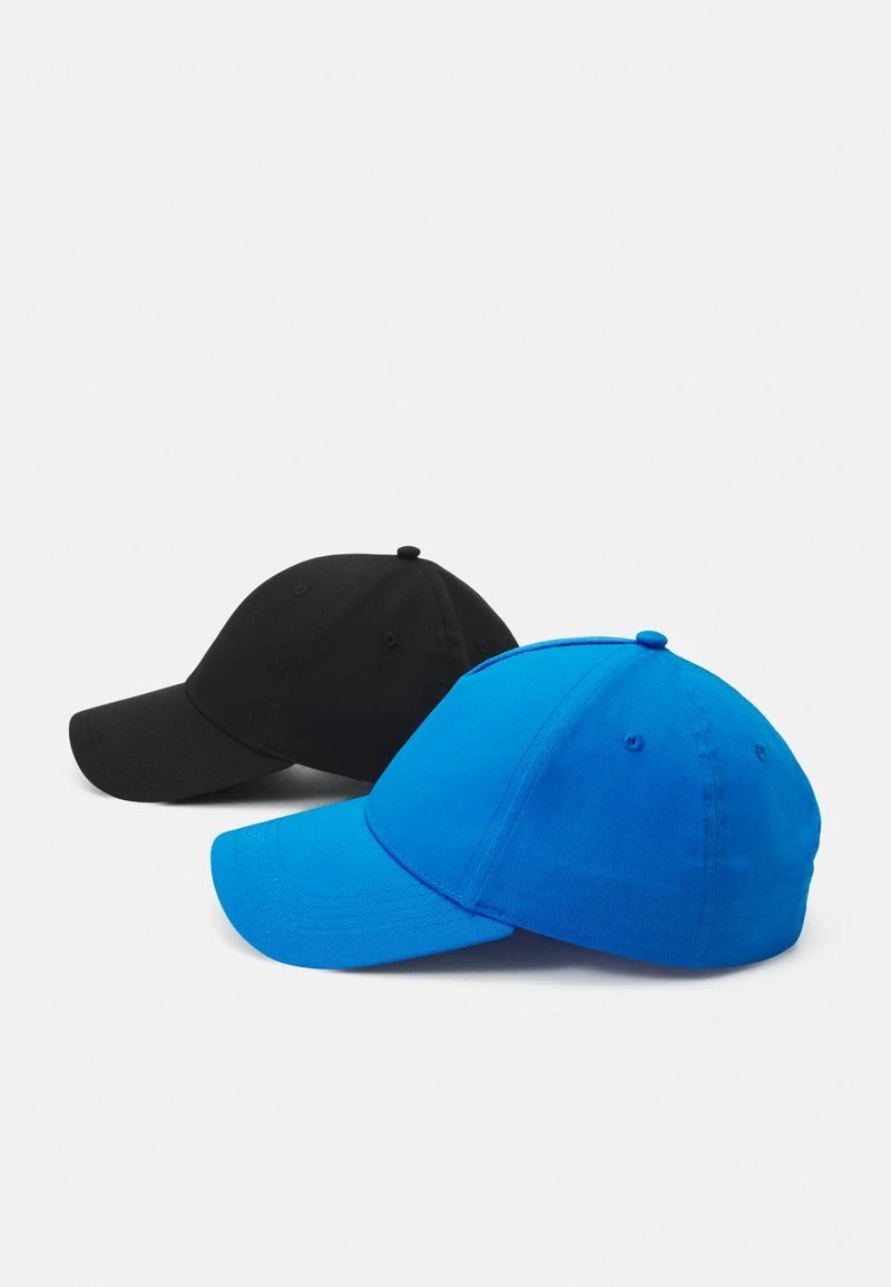 Pier One UNISEX 2 PACK - Cap - Black/blue – Bild 3