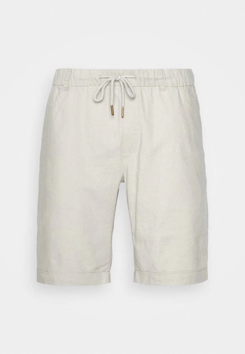 Pier One LINEN BLEND DRAWCORD SHORTS - Shorts - Off-white – Bild 5