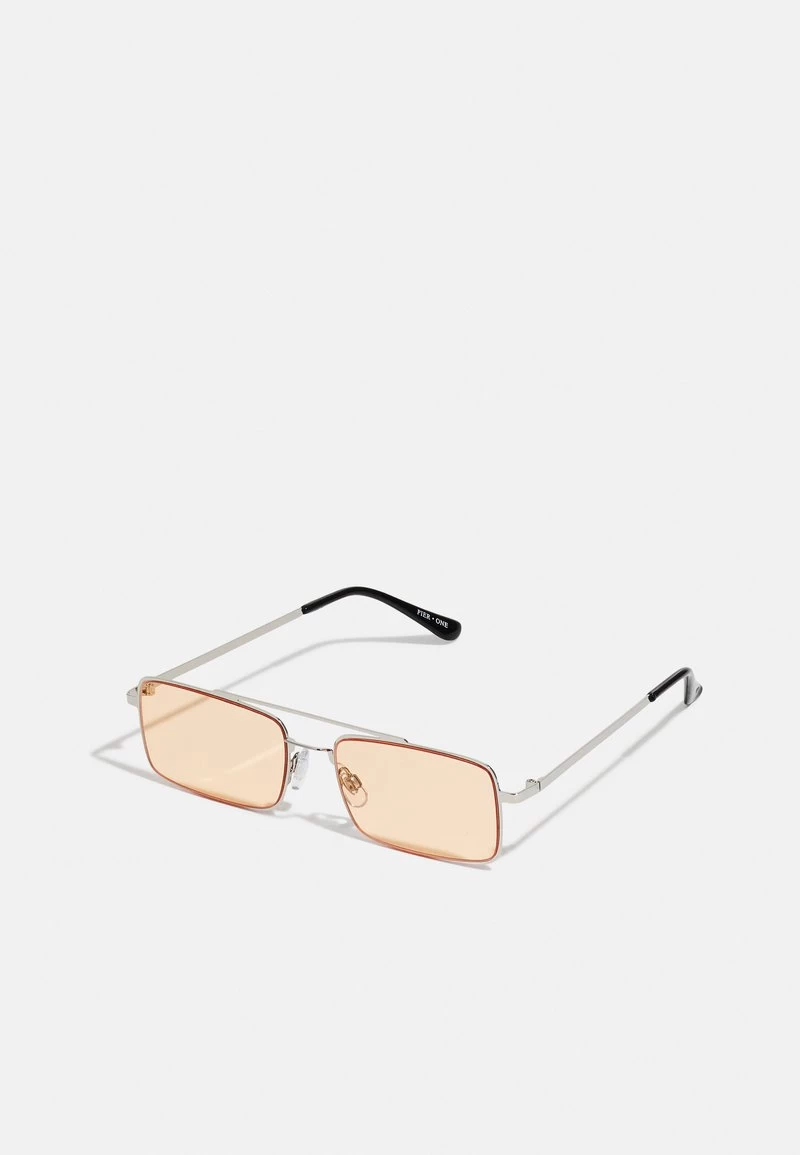 Pier One UNISEX - Sonnenbrille - Silver-coloured, Orange