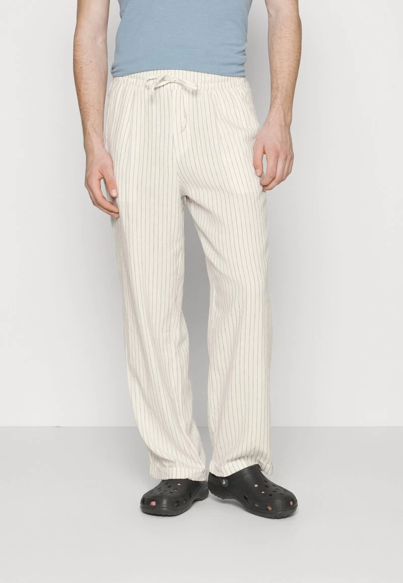 Pier One DRAWCORD TROUSERS - Stoffhose - Off-white – Bild 6