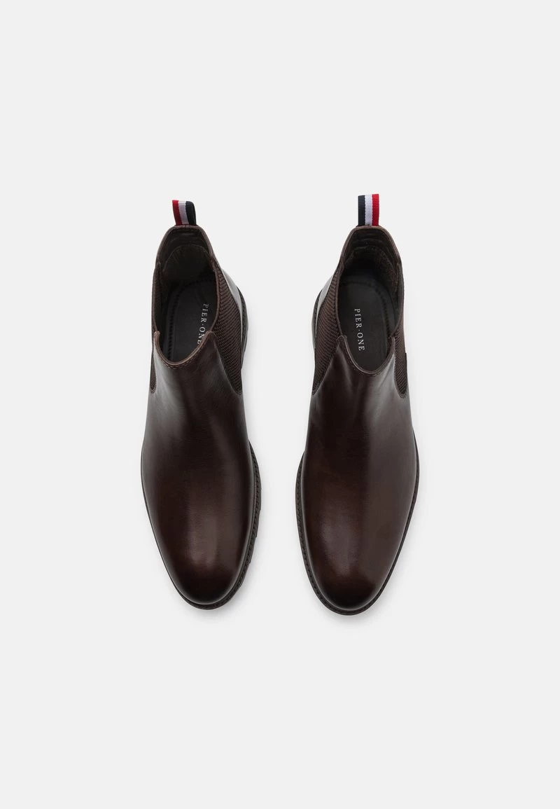 Pier One LEATHER - Stiefelette - Dark Brown – Bild 4