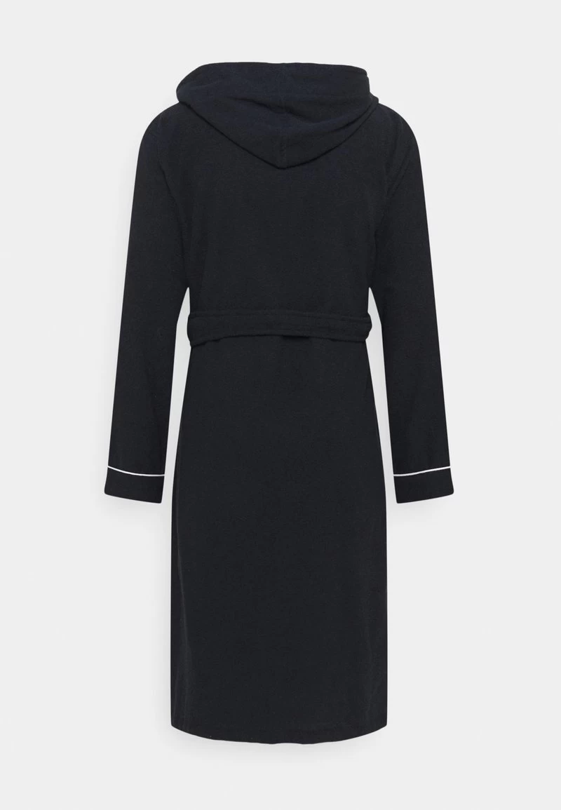 Pier One Bademantel - Dark Blue/white – Bild 2