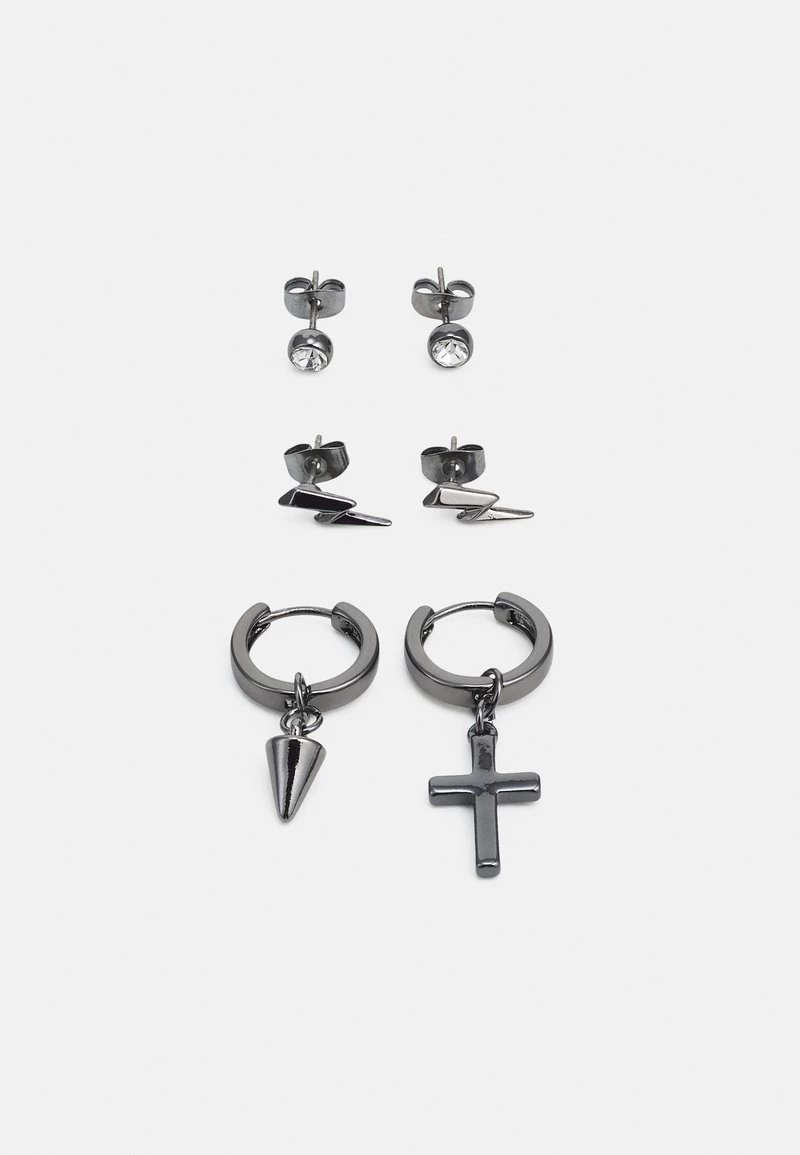 Pier One 3 PACK UNISEX - Ohrringe - Silver-coloured – Bild 5