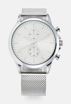 Pier One UNISEX - Chronograph - Silver-coloured