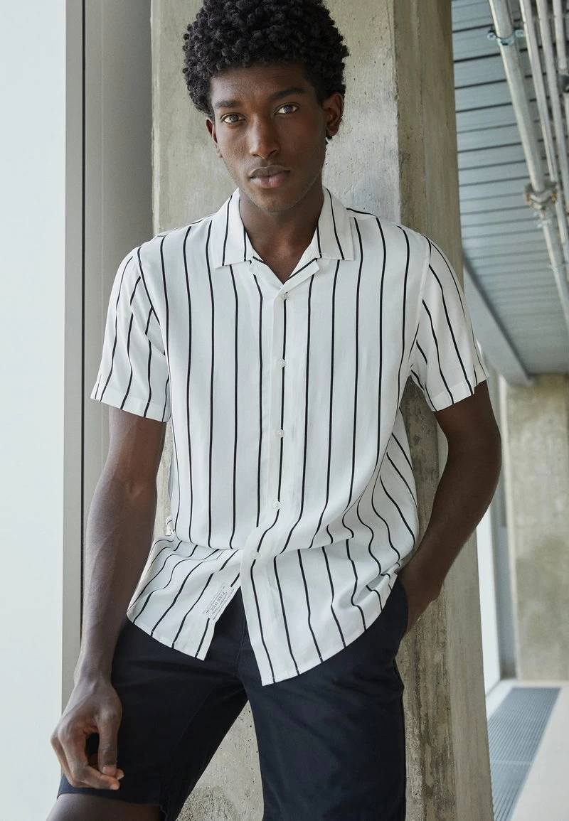 Pier One 2 PACK - Hemd - Black/white – Bild 4