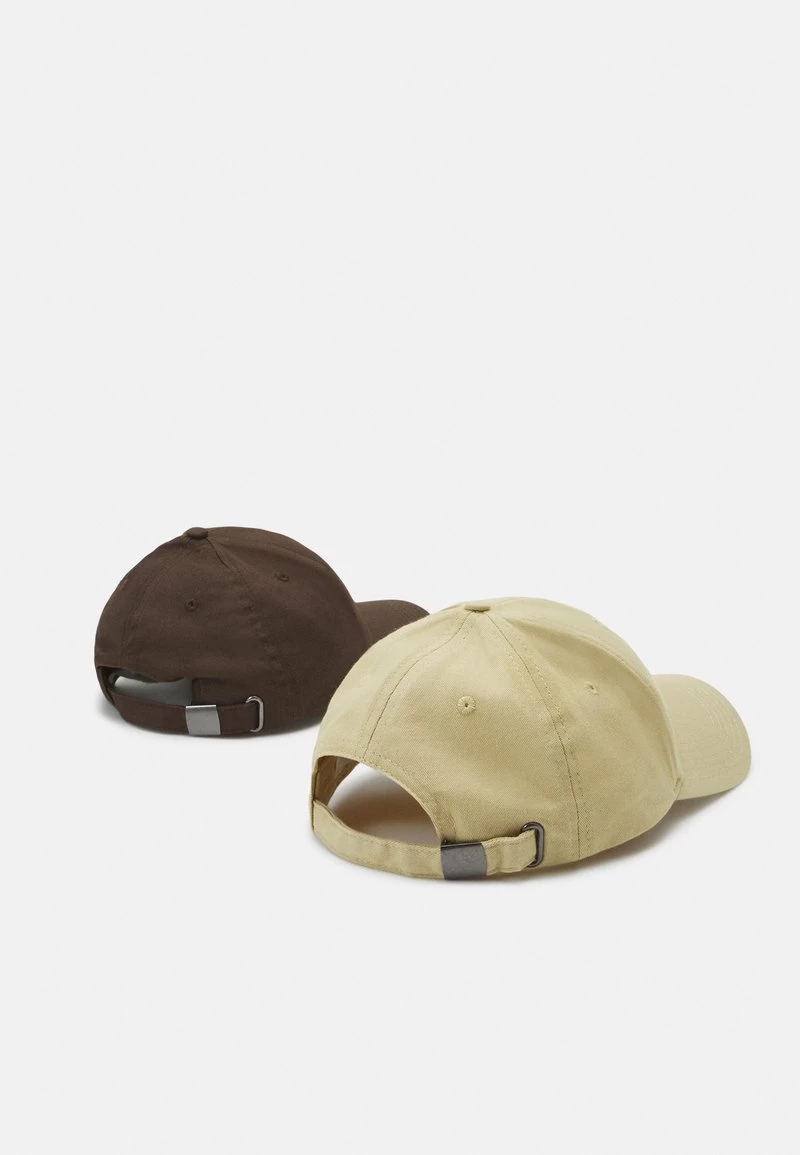 Pier One UNISEX 2 PACK - Cap - Khaki/sand – Bild 2