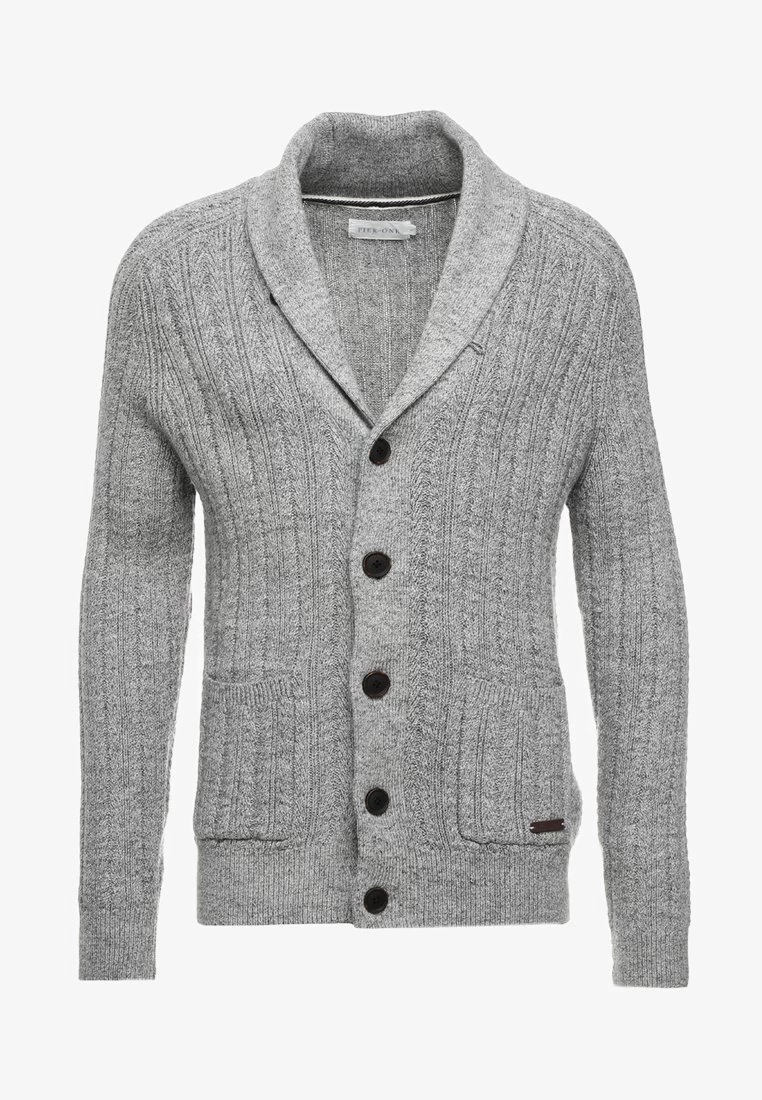 Pier One Strickjacke - Mottled Dark Grey – Bild 6